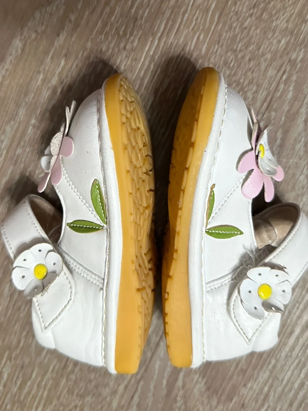 Girls Toddler Indant Size 3 Little Mae's Boutique Mary Jane Shoes pink  flower